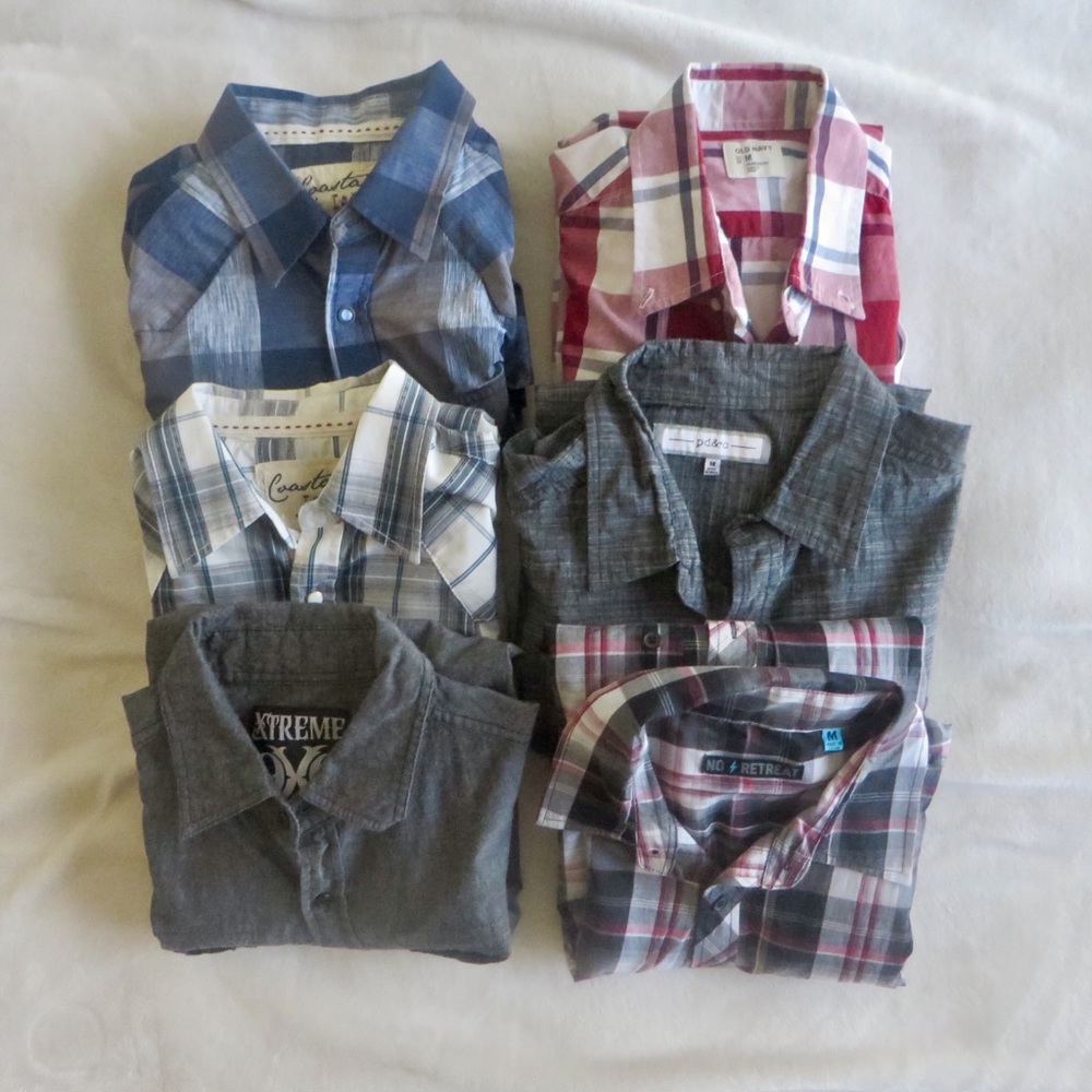 Men’s button ups